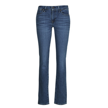 Clothing Women Slim jeans Levi's 712 SLIM WELT POCKET Blue