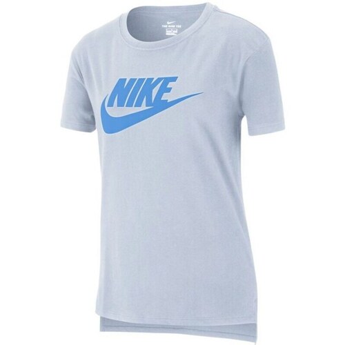 Clothing Girl Short-sleeved t-shirts Nike AR5088086 White