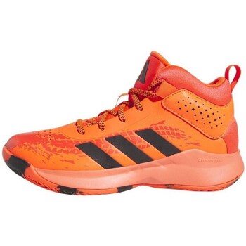 Shoes Children Basketball shoes adidas Originals Cross EM UP 5 K Wide JR Orange