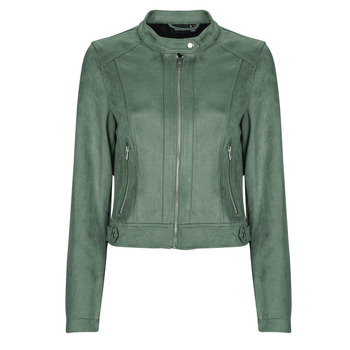 Vero Moda  VMJOSE MARI SHORT FAUX SUEDE JACKET BOOS  women’s Leather jacket in Green