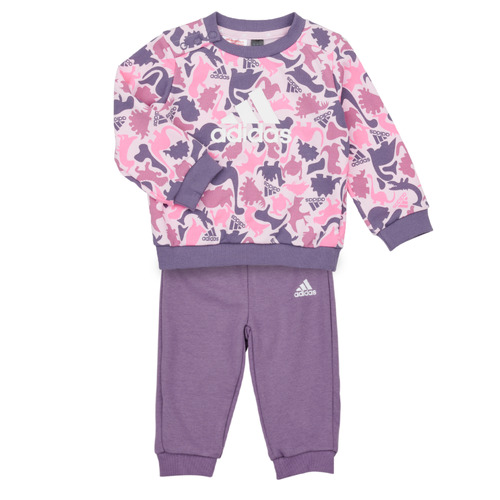 Clothing Girl Sets & Outfits Adidas Sportswear AOP FT JOG Pink