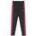 Clothing Girl Leggings Adidas Sportswear 3S TIG Black / Fuschia