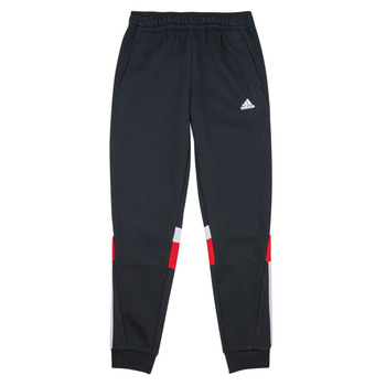 Clothing Boy Tracksuit bottoms Adidas Sportswear 3S TIB PT Black / Red / White
