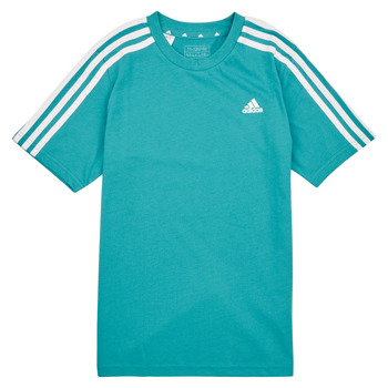 Clothing Children Short-sleeved t-shirts Adidas Sportswear 3S TEE White / Multicolour