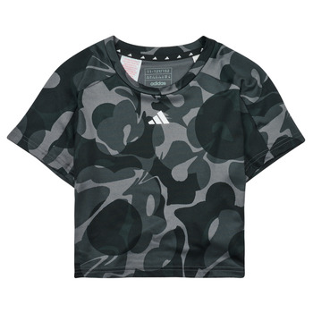 Clothing Children Short-sleeved t-shirts adidas Performance JTR-ES AOP T Grey / Black