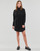 Clothing Women Short Dresses Noisy May NMCITY AVA L/S SHORT DRESS NOOS Black