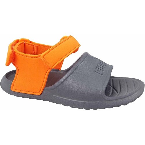 Shoes Children Sandals Puma Divecat V2 Injex Inf Orange, Grey