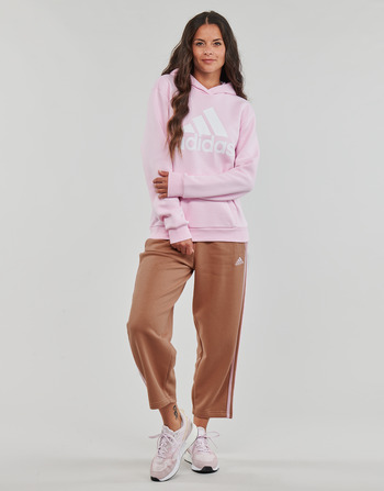 Clothing Women Tracksuit bottoms Adidas Sportswear 3S FL OH PT Beige / Pink