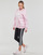 Clothing Women Sweaters Adidas Sportswear BL OV HD Pink / White
