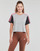 Clothing Women Short-sleeved t-shirts Adidas Sportswear 3S CR TOP Grey / Black / Pink