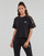 Clothing Women Short-sleeved t-shirts Adidas Sportswear VIBAOP 3S CRO T Black / Gold