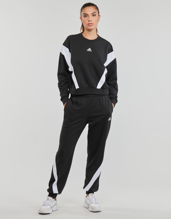 Clothing Women Tracksuits Adidas Sportswear LAZIDAY TS Black / White