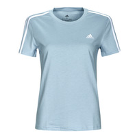 Clothing Women Short-sleeved t-shirts Adidas Sportswear 3S T Blue / White