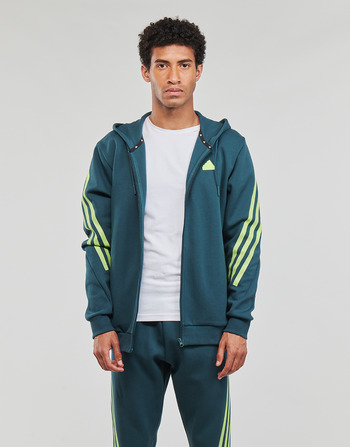 Clothing Men Sweaters Adidas Sportswear FI 3S FZ Marine
