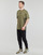 Clothing Men Short-sleeved t-shirts Adidas Sportswear FI 3S T Kaki / Black
