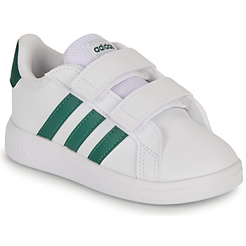 Shoes Children Low top trainers Adidas Sportswear GRAND COURT 2.0 CF I White / Green