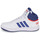 Shoes Children Hi top trainers Adidas Sportswear HOOPS MID 3.0 K White / Blue / Red