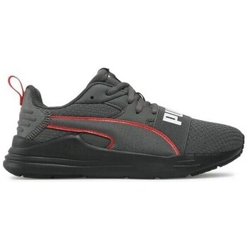 Shoes Children Low top trainers Puma Wired Run Pure JR Graphite
