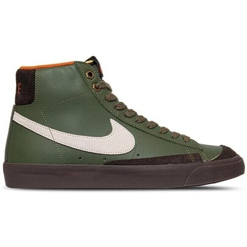 Shoes Men Hi top trainers Nike M Blazer Mid 77 Green