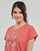 Clothing Women Short-sleeved t-shirts Only Play ONPJESS LIFE LOOSE SS JRS TEE BOX Red
