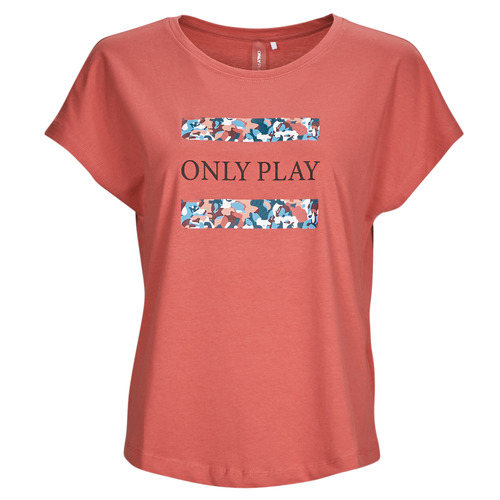 Clothing Women Short-sleeved t-shirts Only Play ONPJESS LIFE LOOSE SS JRS TEE BOX Red