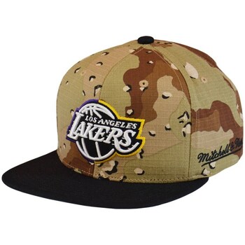 Clothes accessories Caps Mitchell And Ness Nba Los Angeles Lakers Brown, Beige, Black