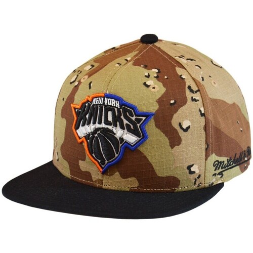 Clothes accessories Caps Mitchell And Ness Nba New York Knicks Black, Beige