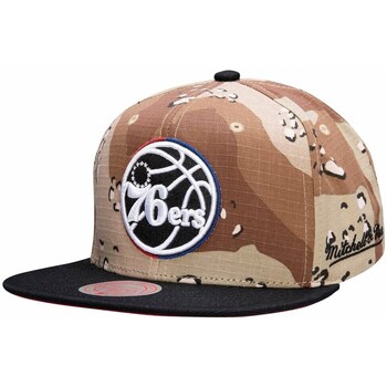 Clothes accessories Caps Mitchell And Ness Nba Philadelphia 76ERS Brown, Beige
