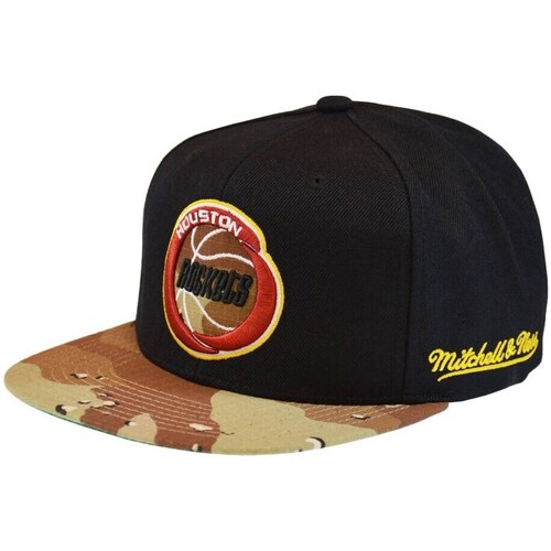 Clothes accessories Caps Mitchell And Ness Nba Hwc Houston Rockets Black, Beige
