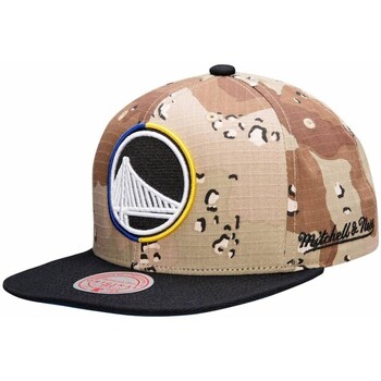 Clothes accessories Caps Mitchell And Ness Nba Hwc Golden State Warriors Brown, Black, Beige