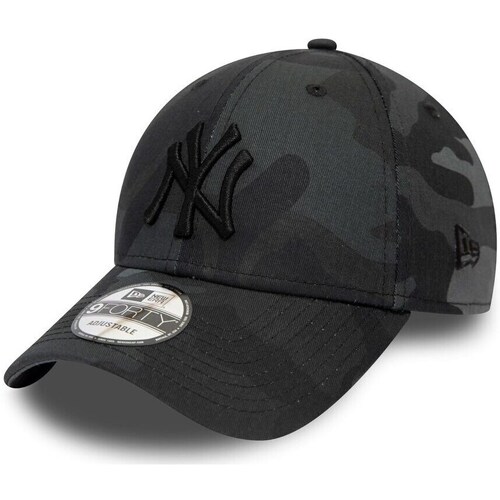 Clothes accessories Caps New-Era New York Yankees Essential Camo 9FORTY Black, Graphite