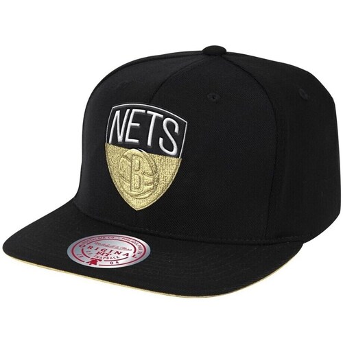 Clothes accessories Caps Mitchell And Ness Nba Brooklyn Nets Black