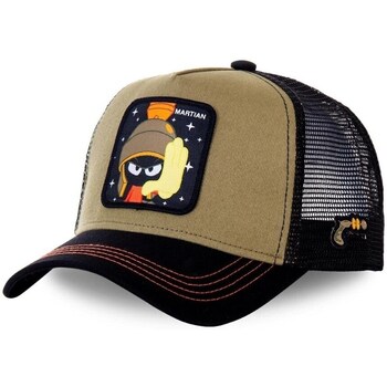 Clothes accessories Caps Capslab Looney Tunes Martian Trucker Olive, Black