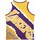 Clothing Men Short-sleeved t-shirts Mitchell And Ness Nba Los Angeles Lakers Jumbotron Violet, Yellow
