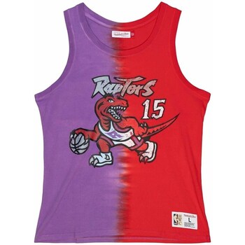 Clothing Men Short-sleeved t-shirts Mitchell And Ness Nba Toronto Raptors Vince Carter Red, Violet