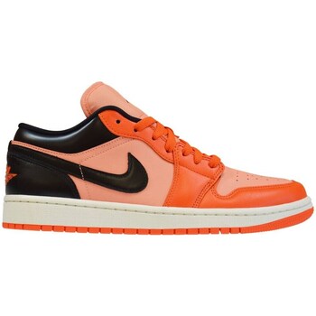 Shoes Women Low top trainers Nike Air Jordan 1 SE Wmns Black, Orange