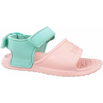 Shoes Children Mid boots Puma Divecat V2 Injex PS Pink, Turquoise