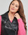 Clothing Women Leather jackets / Imitation leather JDY JDYNEWETTA FAUX LEATHER WAISTC. OTW SIE Black
