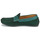 Shoes Men Loafers Pellet CADOR Velvet / Green / Dark
