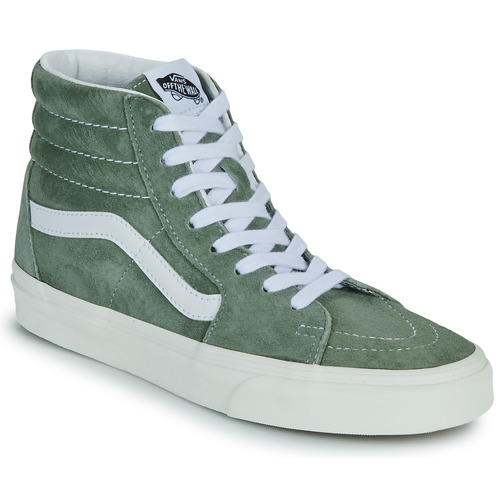 Shoes Hi top trainers Vans SK8-Hi Grey / Green