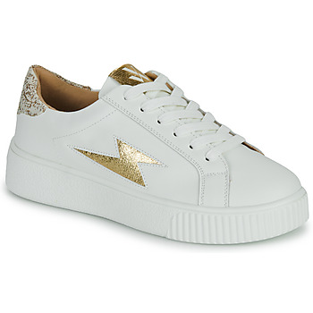 Shoes Women Low top trainers Vanessa Wu JOYCE White / Gold