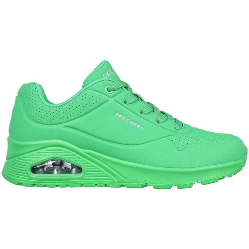 Shoes Women Mid boots Skechers Unostand ON Air Green