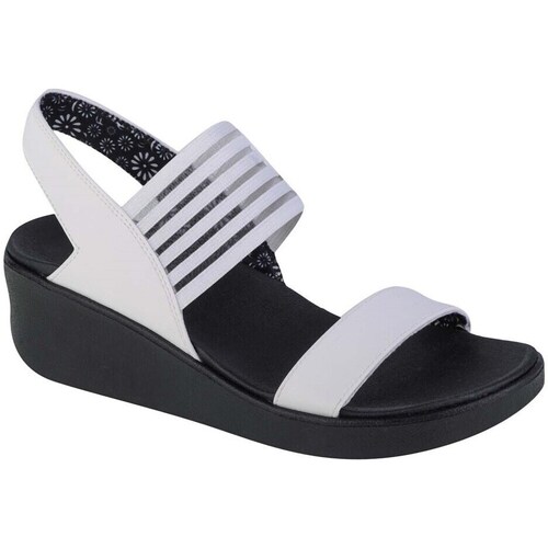 Shoes Women Sandals Skechers Arch Fit Rumble Modernistic White