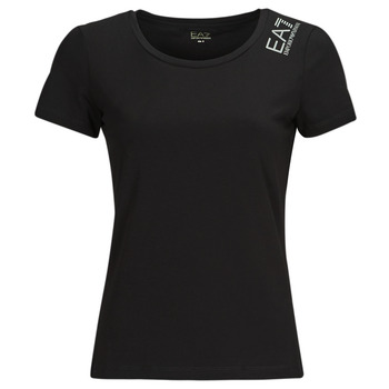 Clothing Women Short-sleeved t-shirts Emporio Armani EA7 8NTT50-TJDZZ-0200 Black