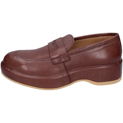 Shoes Women Loafers Moma BC44 1ESA19-NAC Brown