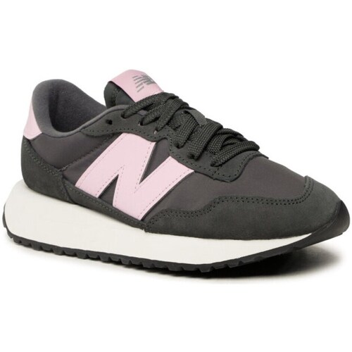 Shoes Women Low top trainers New Balance 237 Black, White, Pink