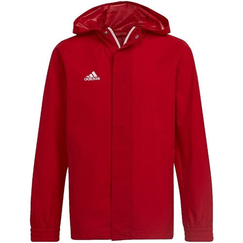 Clothing Boy Jackets adidas Originals Entrada 22 Red