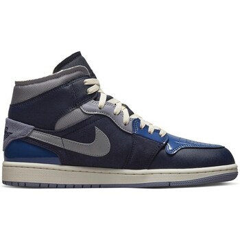 Shoes Men Mid boots Nike Air Jordan 1 Mid SE Craft Obsidian Blue