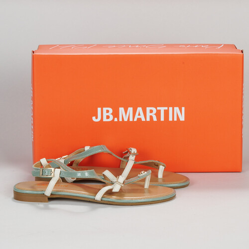 Shoes Women Sandals JB Martin AISSA Vintage / Sage / Chalk
