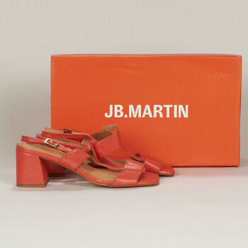 Shoes Women Sandals JB Martin VITALIE Nappa / Coral